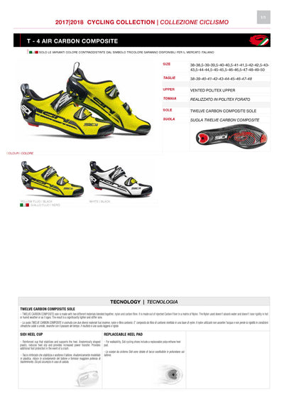 Sidi Triathlon | T-4 WHITE/BLACK