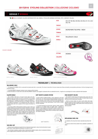 SIDI Road Woman | GENIUS 7 - Pink/White